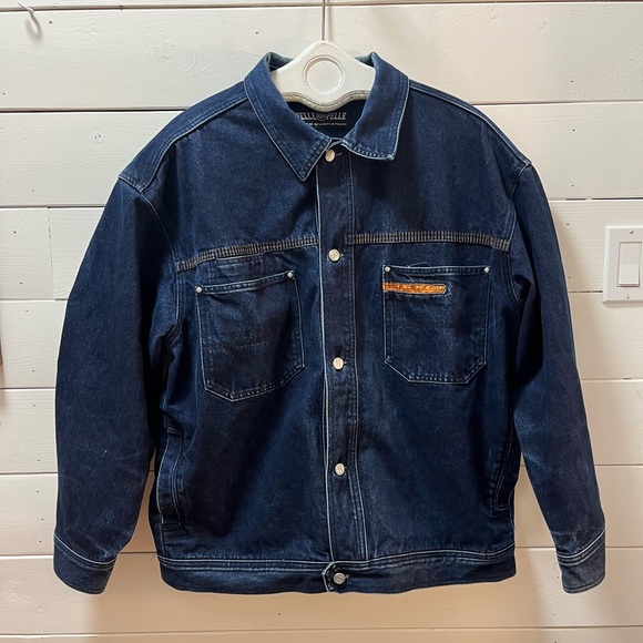 Pelle Pelle Other - PELLE PELLE MARC BUCHANAN Dark Blue Denim Jacket L